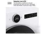 Lavadora carga frontal - LG F4X7511TWS, 11 kg, 1400 rpm, 23 programas, TurboWash 360º, Autodosificación, Blanco