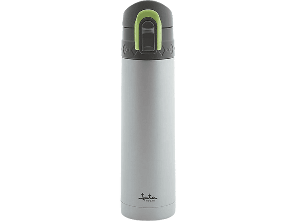 Termo - Jata Mod. 826, 500 ml, Ligero y fácil de transportar, Acero inoxidable, Gris