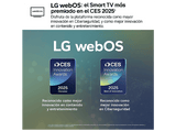 TV QNED 55 - LG 55QNED87A6B, UHD 4K, Procesador Inteligente α8 AI Processor 4K Gen2, Smart TV, DVB-T2 (H.265), Ashed Blue