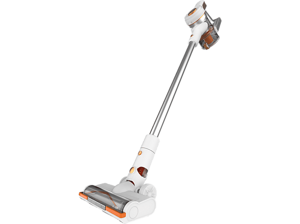 Aspirador escoba - Koenic 103442, 120W, 40 min Autonomía, 0.6 l depósito, Luz LED, Blanco