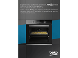 Horno - Beko BBIMA13302BMPEC, Multifunción, Pirolítico, 72 l, 59.4 cm, AeroPerfect™, Función AirFry, Negro