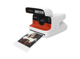 Cámara instantánea - Polaroid Flip + 8 Film Bundle, Sistema hiperfocal 4 lentes, Flash, Blanco