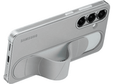 Funda - Samsung Standing Grip con soporte, Para Samsung Galaxy S25, Gris