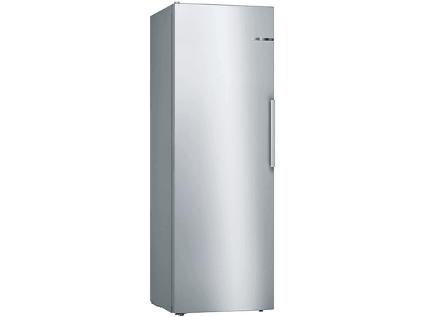 Frigorífico una puerta - Bosch KSV33VLEP, 176 cm, 324 l, Cajón VitaFresh, EasyAccess, Inox mate