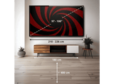 TV Mini LED 100 - Samsung TU100M90HUXXC, UHD 4K, NQ4 AI Gen2, Smart TV, Full AI, Negro