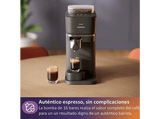 Cafetera express - Philips Baristina BAR300/60, Molinillo cerámico, 16 bares, Café en grano, 4 programas, 1550 W, 1,2 L, 30s, IA, 72 dB, 3 años, Negro
