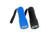 Pack Linternas - Panda TC-65LB, 2 unidades, 9 LEDs, 60 lúmenes, Alcance 5 metros, Pilas AAA, Azul y Negro