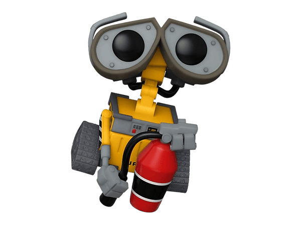 Figura Funko Pop! - Wall-E- Wall-E w/Fire Extinguisher, Vinilo, 9.50 cm, Multicolor