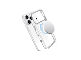 Funda móvil - ISY ISC-1131, Compatible con iPhone 17 Pro, Compatibilidad MagSafe, Carga Inalámbrica, Resistente a Golpes y al Agua, Transparente