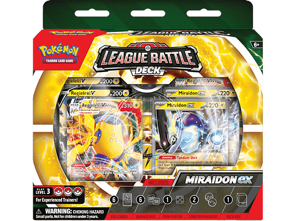 Juego - MagicBox Pokémon: League Battle Deck Miraidon ex, 127308