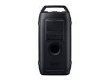 Altavoz de gran potencia - Samsung MX-ST40F/ZF, Portátil para fiestas, Asa de transporte y ruedas, Iluminación personalizable, Aut 12h, 160 W, Negro