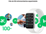 Smartwatch - Samsung Galaxy Fit3, 40mm, 256GB, RAM 16GB, 1.6 AMOLED, IP68, FreeRTOS, BT 5.3, hasta 13h, Silver