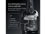 Afeitadora - Braun Afeitadora eléctrica Series 8 8663CC, SensoAdapt, 60 min autonomía, Centro SmartCare, Afeitado en seco y en mojado, Gris