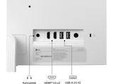 Monitor - LG 32U501SB-W, 32  Full-HD, 120 Hz, 5 ms, Altavoces integrados, Blanco