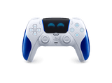 Mando PS5 - Sony DualSense® Edición Limitada Astro Bot˜ Joyful, Para PlayStation 5 y PC, Bluetooth, Blanco y azul