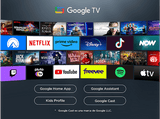 TV QLED 50 - TCL 50P7K, UHD 4K, AiPQ Processor, Smart TV, DVB-T2, 60 Hz, Pantalla HVA, Dolby Atmos, Negro