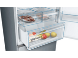 Frigorífico combi - Bosch KGN493IDA, Serie 4, Total No Frost, 203 cm, 438 l, VitaFresh, Acero antihuellas