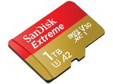 Tarjeta Micro SDXC - SanDisk Extreme, 1 TB, Hasta 190 MB/s lectura, UHS-I, U3, V30, A2, Clase 10, Multicolor