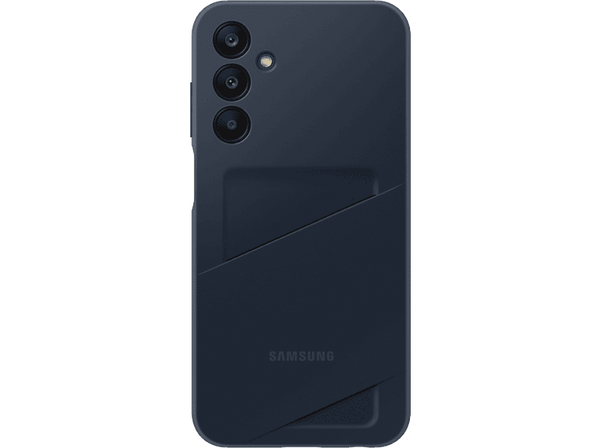 Funda - Samsung, para Galaxy A25 5G, Trasera, Bolsillo para tarjeta, Negro/Azul