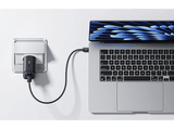 Cargador de pared - Baseus PicoGo, Carga rápida simultánea, Tipo C y USB, 67W, Universal, Negro