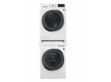 Accesorio lavadora - LG DSTWH, Kit Unión de Lavadora + Secadora, Gris