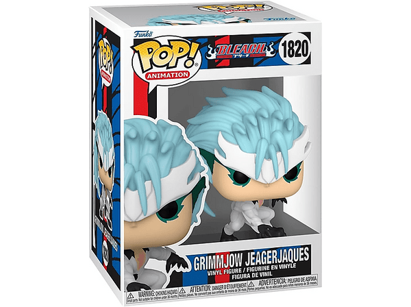 Figura Funko Pop! - Funko Pop! Bleach: Grimmjow Jaegerjaquez, Vinilo, 10 cm