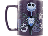 Taza - Sherwood Pesadilla antes de Navidad, Con cubre taza peludo