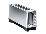 Tostadora - Cecotec Vertical Bigtoast Extra, 1100 W, 1 Ranura, 6 Niveles, 2 Rebanadas, Inox