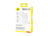 Powerbank - Baseus EnerFill Bipow2 Pro, 10000mAh, 22.5W, Cable retráctil, Carga simultánea ultrarrápida, USB-C, Blanco