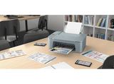 Impresora multifunción - Canon Pixma TS3752i, Tinta, 7.7 ppm, Pantalla LCD Monocroma, Azul/Gris