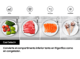 Frigorífico combi - Samsung BESPOKE Smart RB38C7B6AB1/EF, No Frost, 203cm, 387l, Twin Cooling Plus™, Metal Cooling, WiFi, Grafito