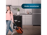 Frigorífico combi - Cecotec Bolero CoolMarket Combi 356 Grey Glass D, Total No Frost, 200 cm, 356 l, Inverter Plus, Puertas de cristal, Grey Glass