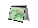 Portátil - Acer Chromebook Spin 314 CP314-2HN, 14 WUXGA, Intel® N100, 8GB RAM, 128GB eMMC, UHD Graphics, Google ChromeOS, Plata, Ratón incluido