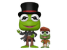 Figura Funko Pop! - Movies: The Muppet Christmas Carol - Bob Cratchit with Tiny Tim, Vinilo, 9 cm