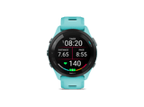 Reloj deportivo - Garmin Forerunner 265, Turquesa/Negro, 22mm, Pantalla Táctil AMOLED 1.3, 13 días Autonomía, Morning Report, 8GB