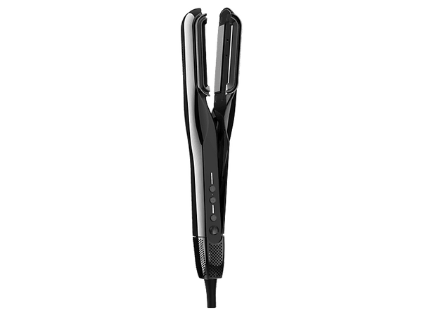 Plancha de pelo - Cecotec AirLisse 6in1 Platinum, Cerámica, 1000W, 112.000 rpm, Función plasma, Motor Brushless, 6 accesorios, Estuche premium, Negro