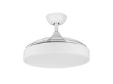 Ventilador de techo con luz - Orbegozo CP 120092, 35W, 6 velocidades, 3 Aspas, 92 cm, Temporizador, Mando a Distancia, Blanco