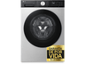Lavadora carga frontal - LG F2X50S8TSC, 8 kg, 1200 rpm, 12 programas, Fondo reducido, Inox