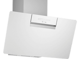 Campana decorativa - Balay 3BC587GBH, 4 velocidades,  431 m³/h, Home Connect, Extra Silencio,80 cm, Cristal blanco