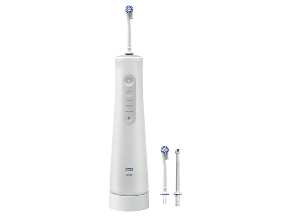Irrigador - Oral-B Aquacare series 6 Pro-Expert, Tecnología Oxyjet, 3 Intensidades, 3 tipos de chorro de agua, Limpieza precisa