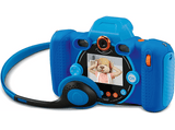 Cámara - VTech Kidizoom Duo FX, 8MP, Cámara Frontal y Selfi, Vídeos, 256MB de Memoria, Azul