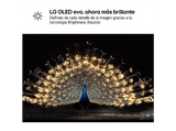 TV OLED 48 - LG OLED48C65LA, OLED evo 4K, Procesador Inteligente α11 AI Processor 4K Gen3, Smart TV, DVB-T2 (H.265), Negro