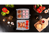 Grill - Cecotec Rock'nGrill 2000 Stone Ceramic Mix&Grill, 2000 W, Apertura 180º, Revestimiento piedra RockStone, Recogegrasas, Negro