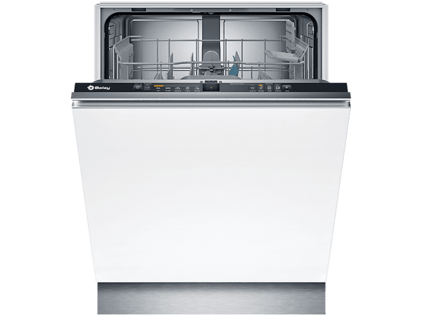 Lavavajillas integrable - Balay 3VF5012NP, 12 servicios, 5 programas, 59.8 cm, Home Connect, Inox