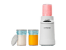 Heladera - nutribullet Chill™, 500W, 0.47 l, 3 tarrinas de 500ml, Cuchillas de acero inoxidable, Blanco