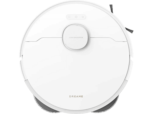 Robot friegasuelos - Dreame L10s Pro Gen 2, Elevación de Mopas hasta 7mm, 470 ml Depósito de Polvo, 300 ml Depósito de Agua, Blanco