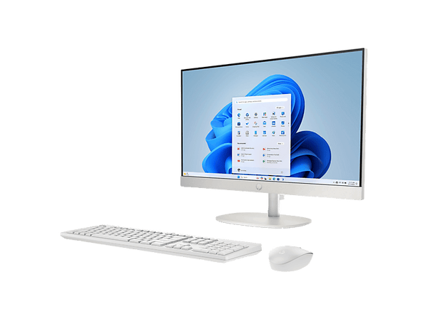 All in One - HP- Desktop AI 27-cr2000ns, 27" Full-HD, Intel® Core™ Ultra 5 225U, 16 GB RAM, 512 GB SSD, UHD Graphics, Windows 11 Home, Shell White