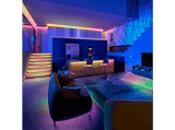 Tira LED - WiZ RGBIC DE 10 M, Control remoto, Configura el horario, Funciones inteligentes, Multicolor