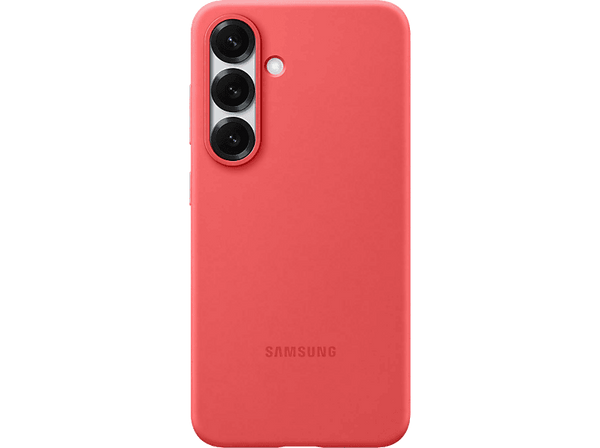 Funda - Samsung, Para Galaxy S25, De Silicona, Rojo