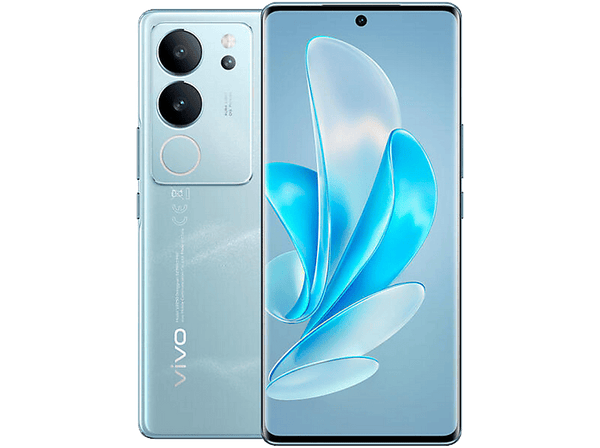 Móvil - vivo V29 5G, Peak Blue, 256 GB, 8 GB RAM, 6.78" 1.5 K AMOLED 120 Hz, Qualcomn Snapdragon 778G, 4600 mAh, Dual SIM, Android